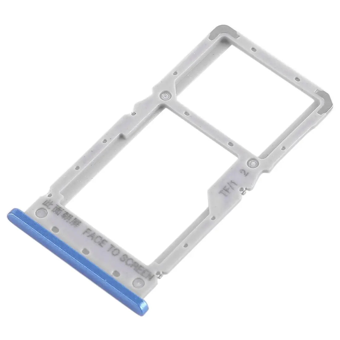 Mozomart Sim Tray Slot Holder for Xiaomi Redmi Note 6 Pro : Blue - Zeespares.in Mozomart Sim Tray Slot Holder for Xiaomi Redmi Note 6 Pro : Blue - Zeespares.in